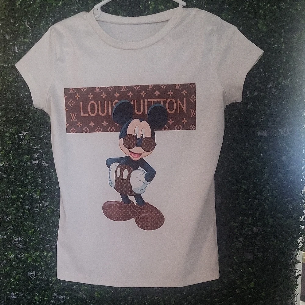 Disney  White Graphic T-Shirt - Picture 2 of 6